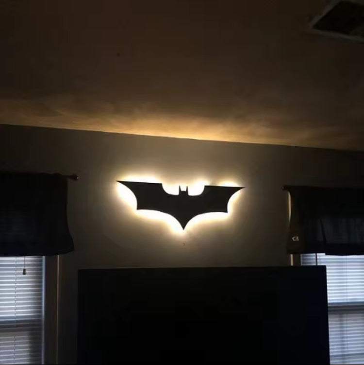 Batman LED Wall Light – RGB Color Changing Superhero Wall Lamp with Remote (15.75”)